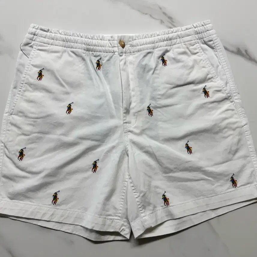 [BUNJANG] Polo Ralph Lauren Classic Fit Stretch Polo Prepster Shorts / 폴로 랄프로렌 클래식 핏 스트레치 폴로 프렙스터