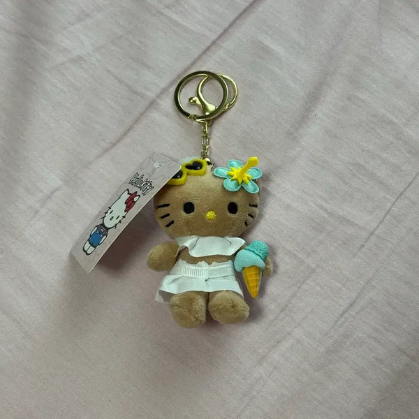 [BUNJANG] Night Kitty Mini Keychain / 밤티키티
