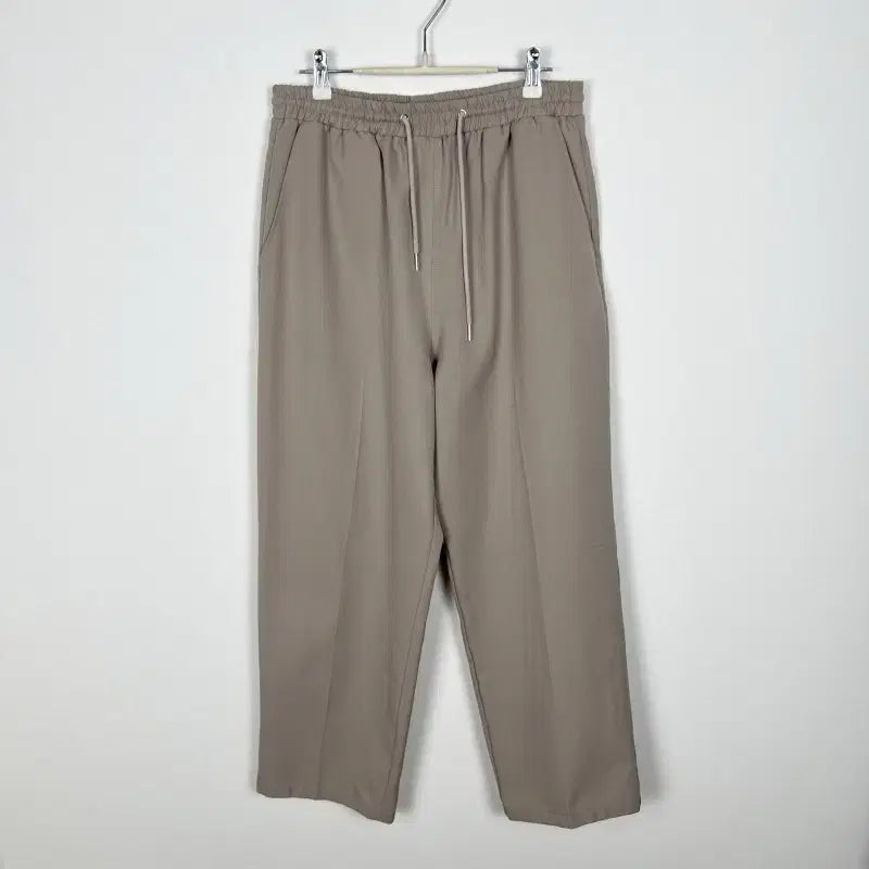 [BUNJANG] 8 Seconds Men's Beige Banding Pants L / 에잇세컨즈/밴딩 베이지 바지 남L 100/라덴