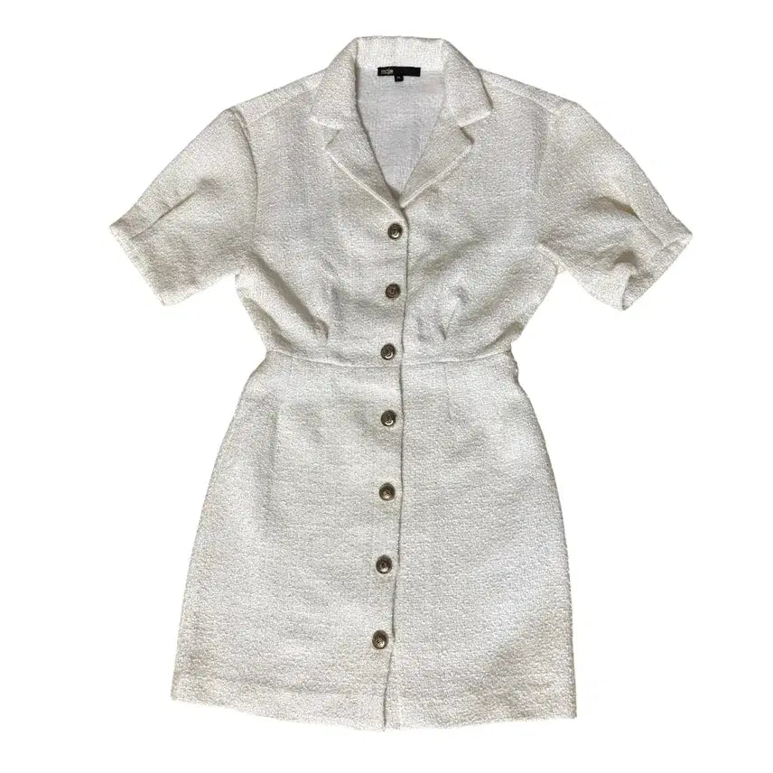 [BUNJANG] Maje Tweed Bouclé Dress / (36) 마쥬 트위드 부클 원피스