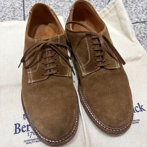 [BUNJANG] Berwick 5048 New England Snuff Derby Shoes / [UK5] 버윅 5048 New England Snuff