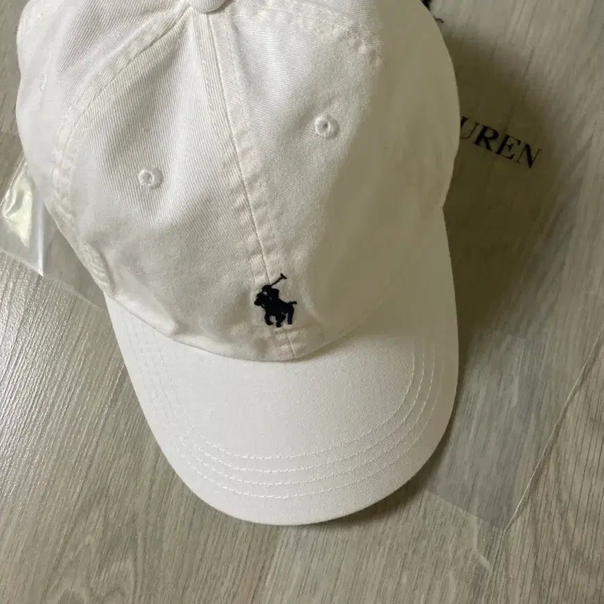 [BUNJANG] Polo Ralph Lauren White Ball Cap / 폴로 랄프로렌 볼캡 화이트