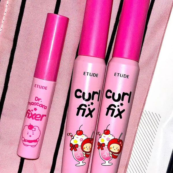 [BUNJANG] Etude Curl Fix Mascara Mangle Bear Edition (Unused) / (미사용) 에뛰드 컬 픽스 마스카라 망글곰 에디션