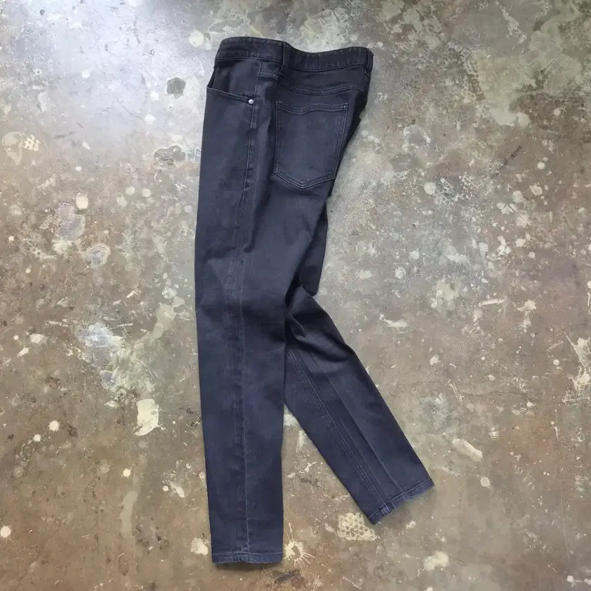 [BUNJANG] PLACK KURTZ Slim Fit Black Jeans Denim Pants / 32) 플랙 커츠 블랙진 흑청 청바지 플랙진 데님팬츠