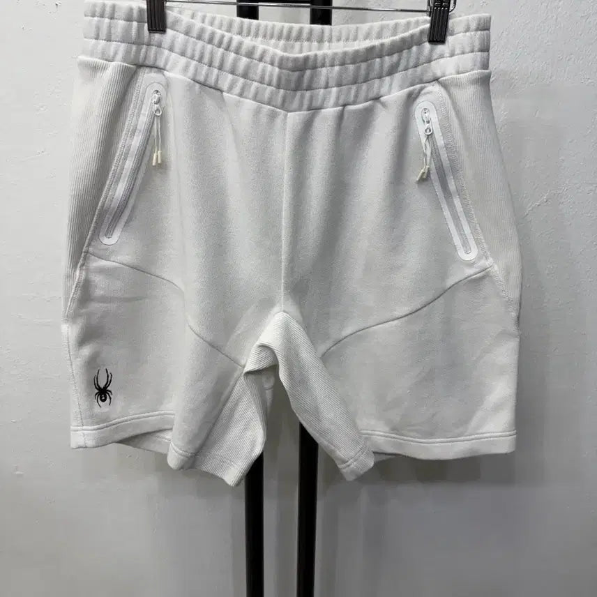 [BUNJANG] Authentic Spider Men's White Shorts XL / 정품) 스파이더 남성 반바지 화이트 XL