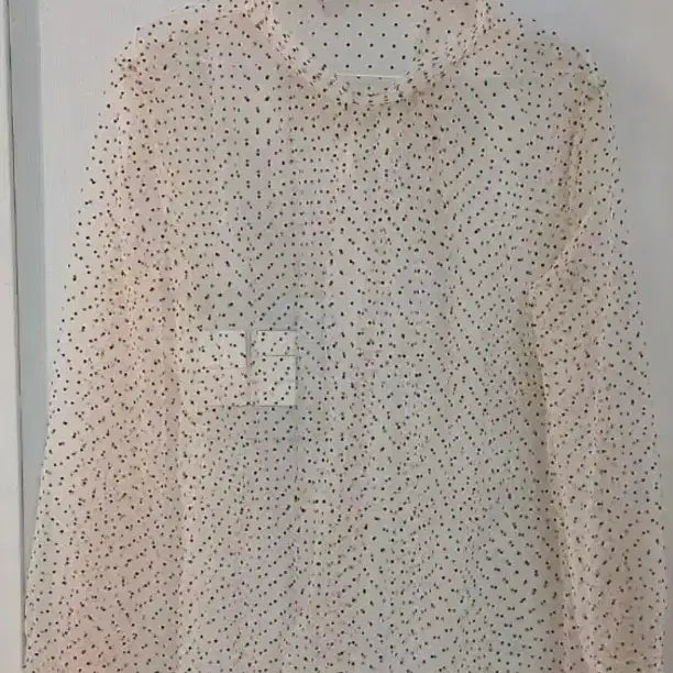 [BUNJANG] System Sheer Dot Blouse / 한섬 시스템 시스루 블라우스