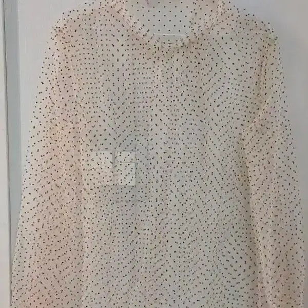 [BUNJANG] System Sheer Dot Blouse / 한섬 시스템 시스루 블라우스