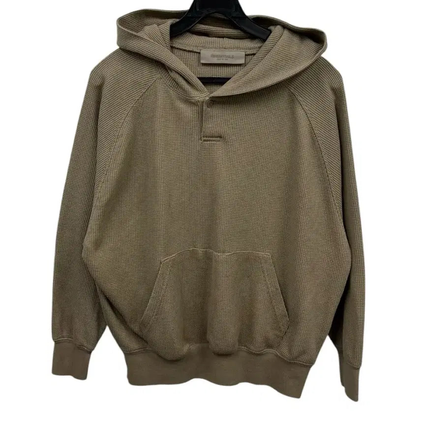 [BUNJANG] Fear of God Essentials Waffle Hoodie Women's M / 피어오브갓 에센셜 와플 후드티   우먼 M