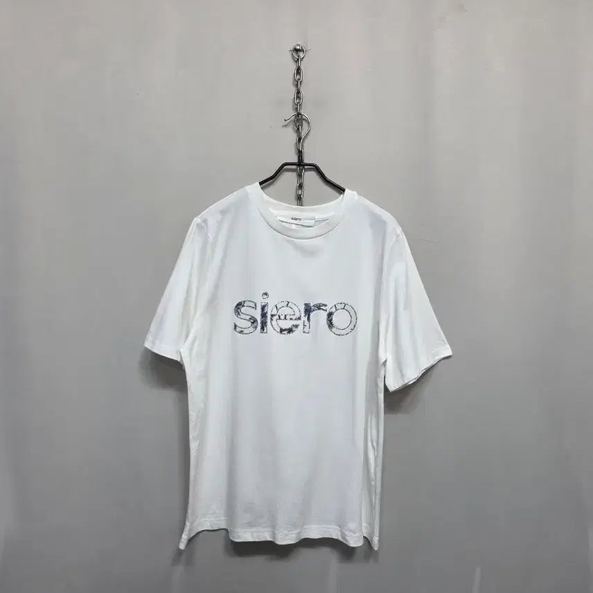[BUNJANG] Siero Short Sleeve T-Shirt White / 시에로 반팔 티셔츠 화이트