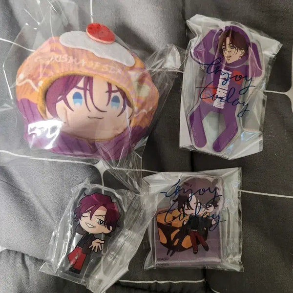 [BUNJANG] Tendo Amahi-ko Anizukin Manju, Korotto, Badge Bundle Set / 텐도 아마히코 아니즈킨 만쥬, 코롯토, 뱃지 굿즈 일괄 양도