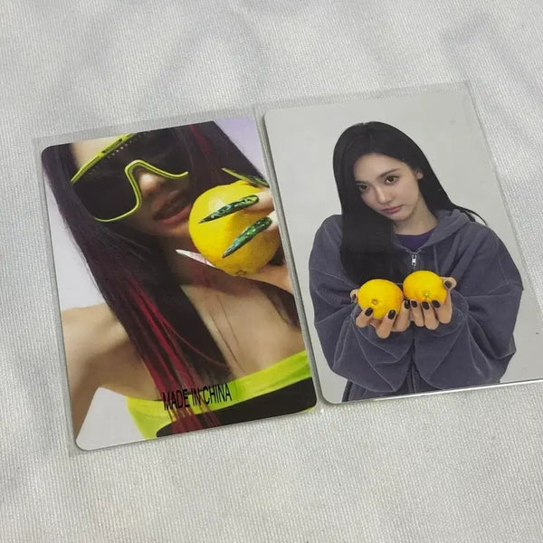 [BUNJANG] Aespa Ningning Lemonade Popup POB Bundle Set Photocard / 에스파 닝닝 레모네이드 팝업 특전 포카 일괄