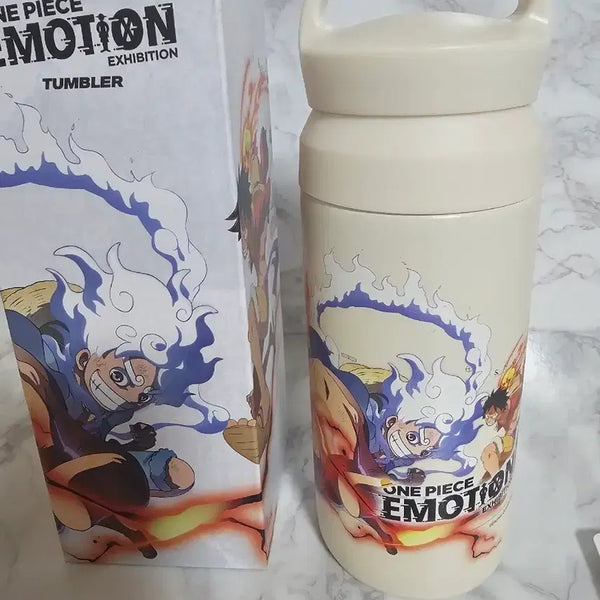 [BUNJANG] One Piece 25th Anniversary Special Exhibition MD Gamst Signed Tumbler / 새상품-애니메이션 원피스 25주년기념 특별전시 MD  감스트 싸인 텀블러