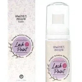 [BUNJANG] Vanilla Rose Bubble Eyelash Shampoo for Eyelash Extensions & Perms / 바닐라로즈 버블샴푸 아이래쉬샴푸 속눈썹연장/펌 유수분제거 속눈썹샴푸 50