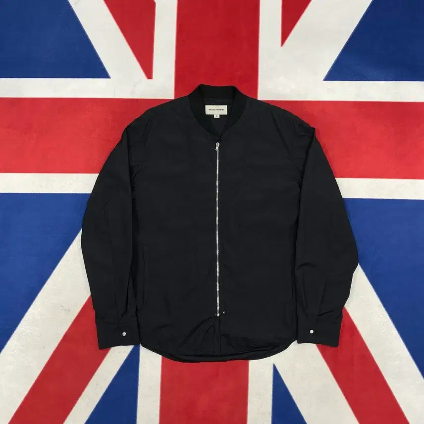[BUNJANG] Solid Homme Nylon Blouson Jacket Size 48 / 솔리드옴므 나일론 블루종 48