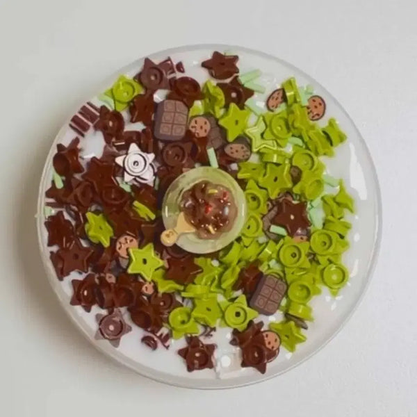 [BUNJANG] Yeonzzi Slime Deform Crunch Slime - Chocolate Scent / 연찌슬라임 이번 마켓 서비스 새상품