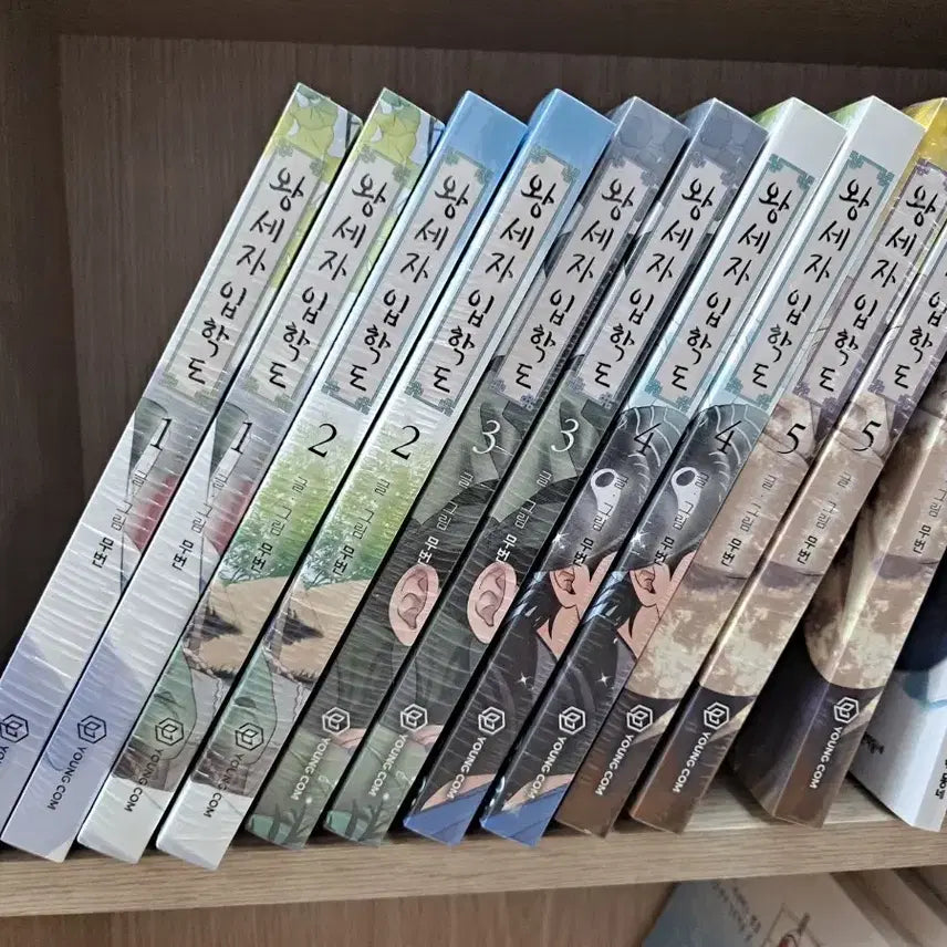 [BUNJANG] Wangseji 1-5 Sealed Manga Set / 왕세지 입학도 1~5 미개봉 만화짱많아 안전프로상점매장