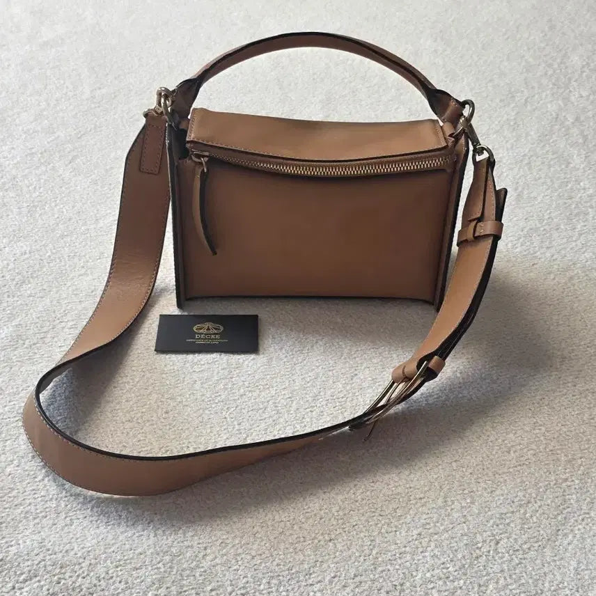 [BUNJANG] DECK Kaccordeon Mini Crossbag Camel / 덱케 아코디언미니 카멜색상