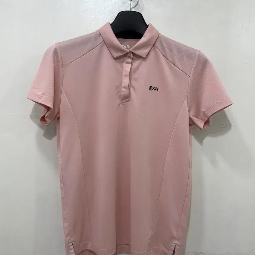 [BUNJANG] EXR Golf Short Sleeve Polo Shirt Pink XL / EXR 골프 반팔 카라티 핑크 105 (XL)