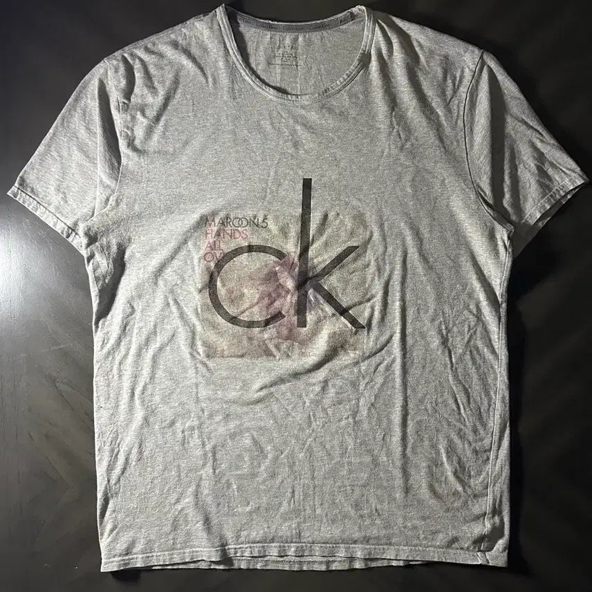 [BUNJANG] Vintage Calvin Klein Maroon 5 Collaboration T-Shirt / 빈티지 켈빈클라인 maroon5콜라보 티셔츠
