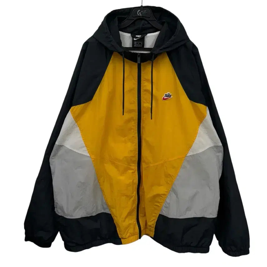 [BUNJANG] Nike Swoosh Hooded Windbreaker Jacket 2XL / 나이키 스우시 후드 바람막이2xl