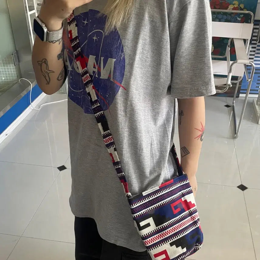 [BUNJANG] Journal Standard Bucket Shoulder Bag Blue / Journal standard 저널 스탠다드 shoulder bag