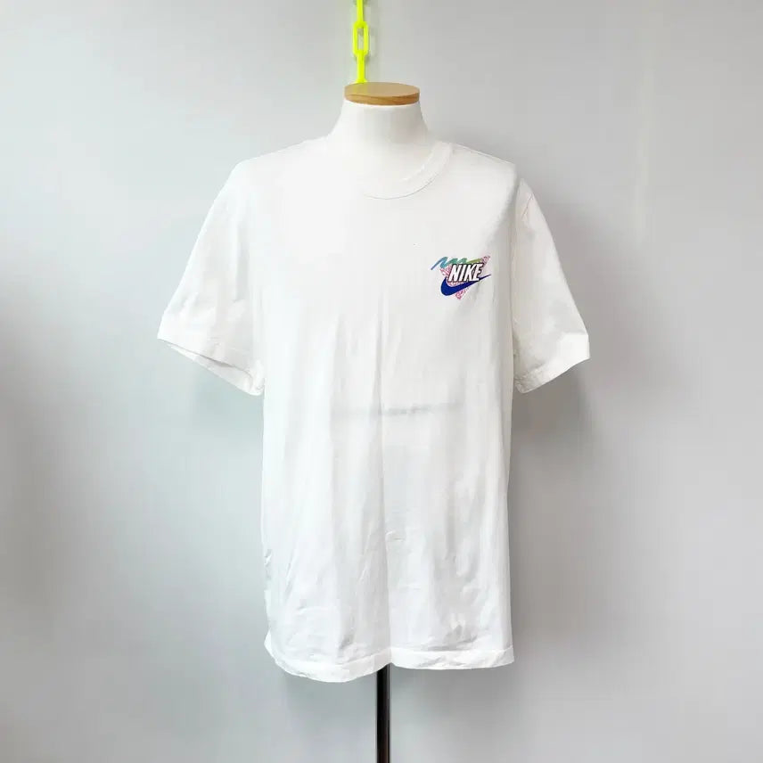 [BUNJANG] Nike Men's Casual Short Sleeve T-Shirt White Size 110 / 나이키 2023 남성캐주얼반팔 110