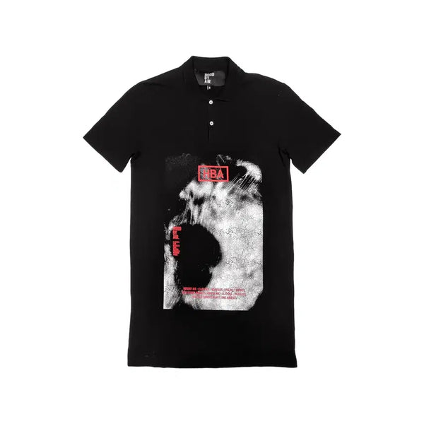 [BUNJANG] HOOD BY AIR 16SS HEADLESS Polo T-Shirt Black M / 후드바이에어 - 16SS HEADLESS 폴로 티셔츠 - 블랙 - M