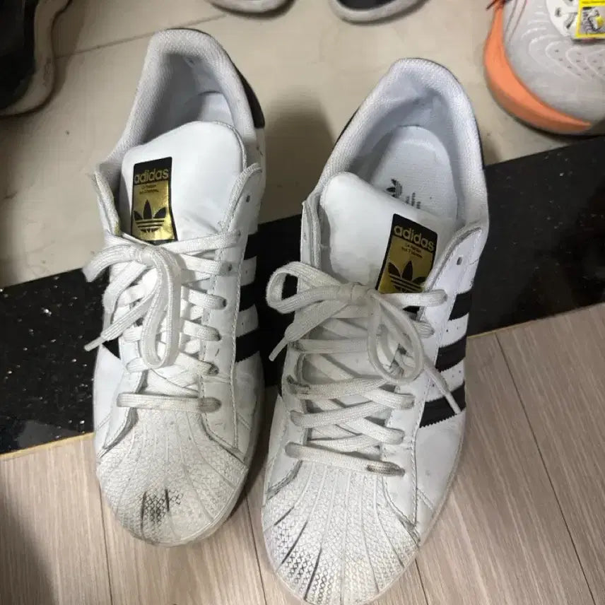 [BUNJANG] Adidas Superstar Sneakers / 아디다스 슈퍼스타 흰색