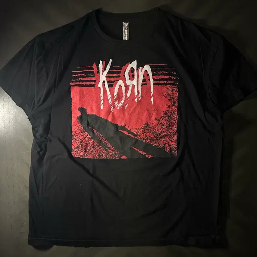 [BUNJANG] Vintage 00s Korn Band T-Shirt / 00s 빈티지 korn 밴드 티셔츠