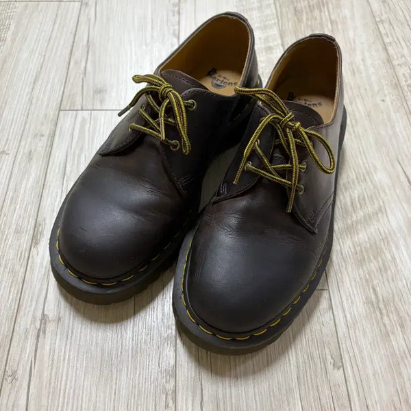 [BUNJANG] Dr. Martens 1461 3-Eye Crazy Horse Bex Boots / 닥터마틴 1461 3홀 크레이지홀스 벡스 260