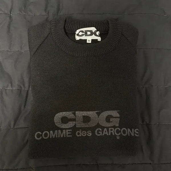 [BUNJANG] Comme des Garçons Round Neck Knit / CDG 라운드넥 니트