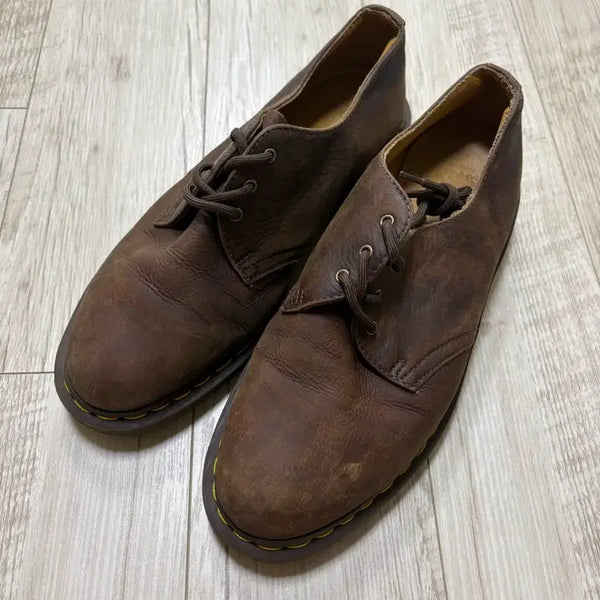 [BUNJANG] Dr. Martens 1461 Crazy Horse Leather Shoes / 닥터마틴 3홀 크레이지홀스 270