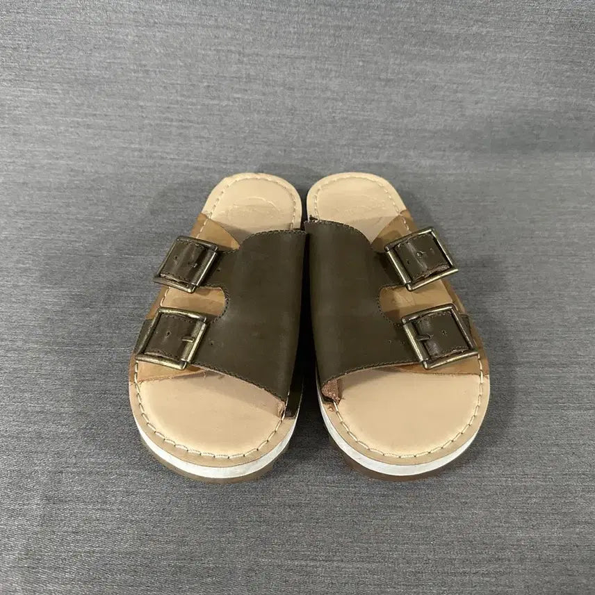 [BUNJANG] Manifilo Natural Leather Slippers Women's Size 230mm S1889 / 매니펠로 천연가죽 슬리퍼/여성(230mm)/s1889