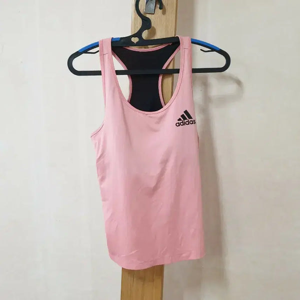 [BUNJANG] Adidas Women's Pink Sleeveless Top Size 90 / 아디다스 여성 핑크 나시 90