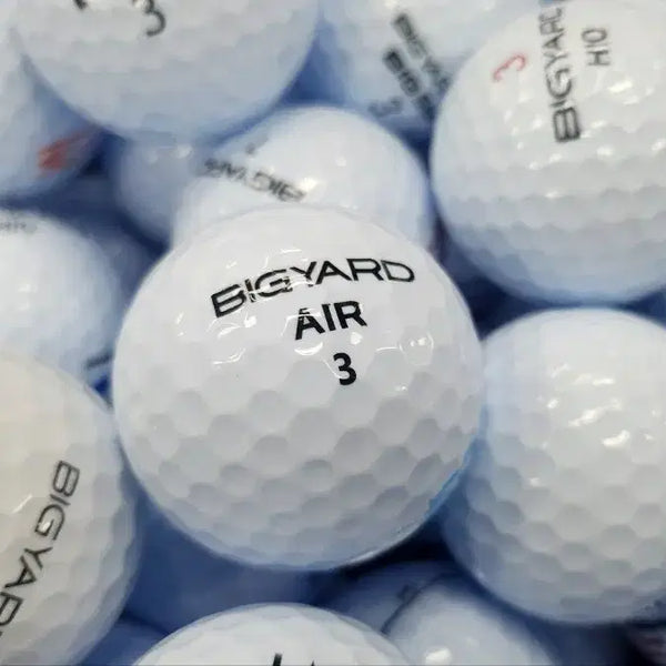 [BUNJANG] Big Yard 2-Piece/3-Piece Mixed Distance Golf Balls (60 Count) / 빅야드 2피스/3피스 혼합 골프공.비거리볼 60개