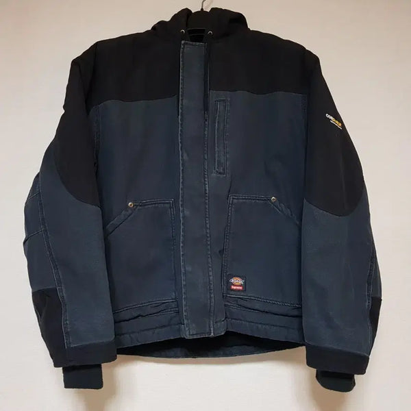 [BUNJANG] Supreme x Dickies Cordura Hooded Work Jacket Black FW25 / 슈프림 X 디키즈 코듀라 후드 워크 자켓 블랙 25FW
