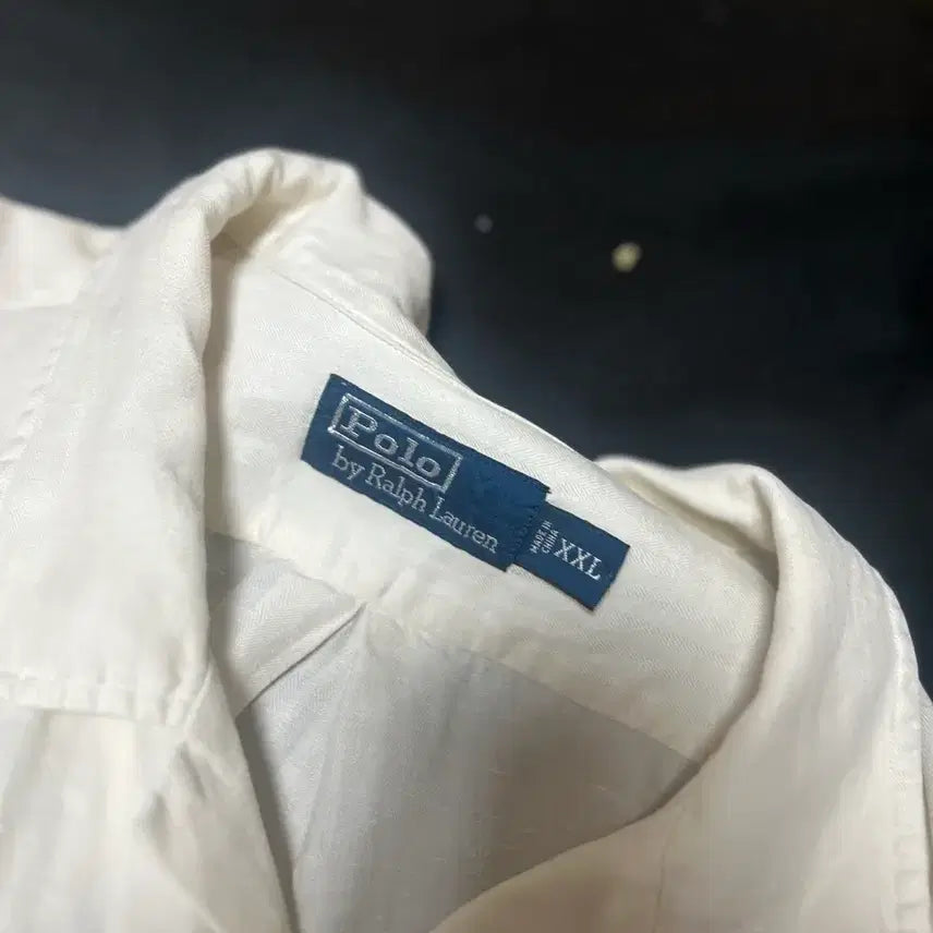 [BUNJANG] Polo Ralph Lauren White Shirt XXL / 폴로 셔츠 xxl