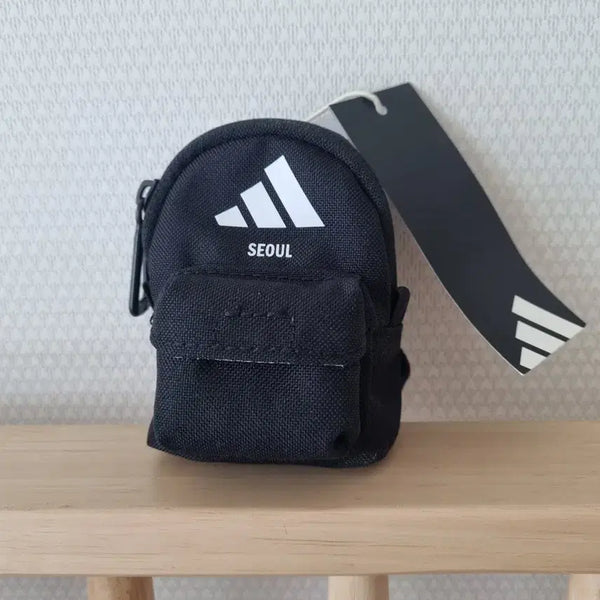 [BUNJANG] Adidas Seoul Mini Backpack Keychain Pouch / 아디다스  서울 미니 백팩 키링 파우치