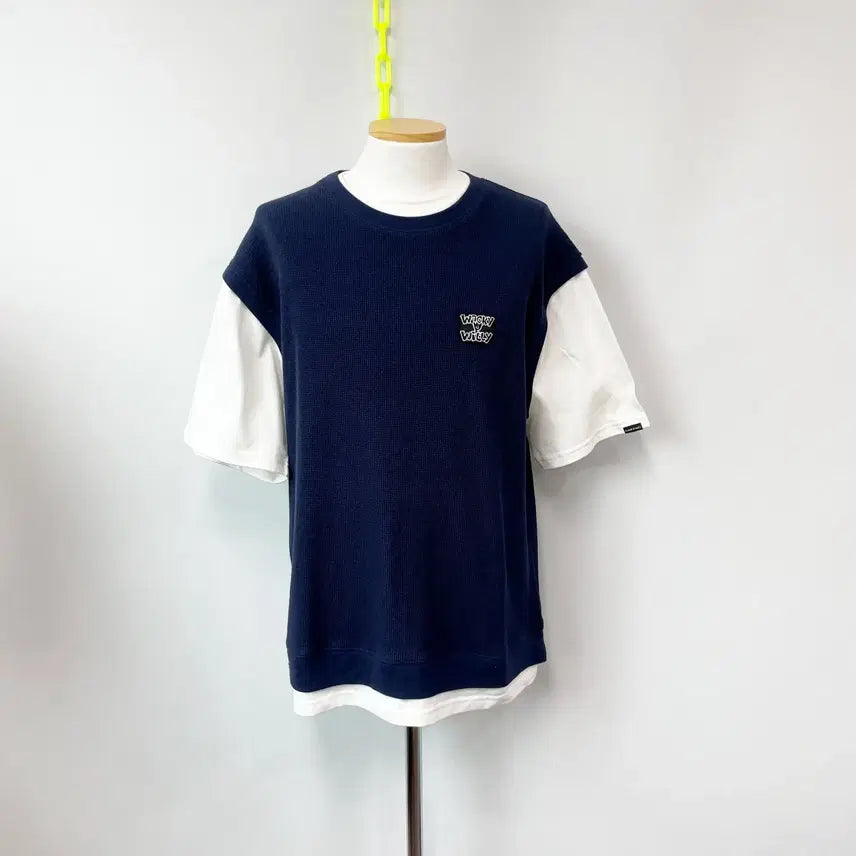 [BUNJANG] Wackywilly Men's Casual Short Sleeve T-Shirt M / 와키윌리 택새상품 2025 남성캐주얼반팔 M