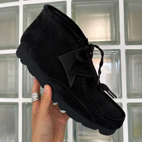 [BUNJANG] Clarks WallabeeBT PAF Black Suede Loafers / Clarks 클락스 wallabeeBT PAF
