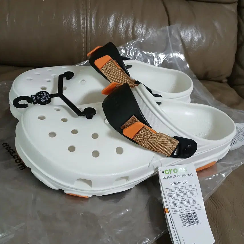 [BUNJANG] Crocs All Terrain Clog White / 새상품 크록스 올터레인 화이트 270 280