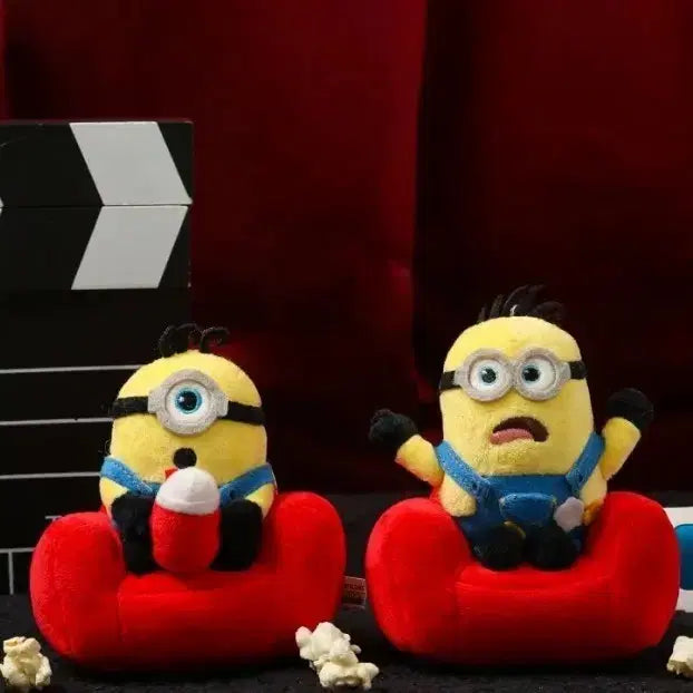[BUNJANG] Minions Monsters Movie Theater Doll Keychain Goods / 미니언즈 몬스터즈 영화관 인형 키링 굿즈