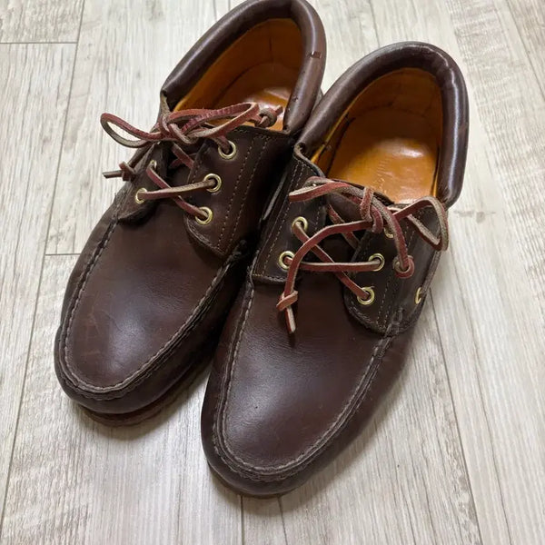 [BUNJANG] Timberland 3-Eye Boat Shoes Brown 255 / 팀버랜드 3아이 보트슈즈 브라운 255