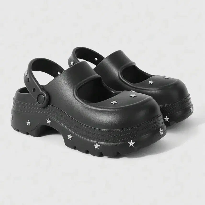 [BUNJANG] Shein Platform Sandals / Shein 쉬인 ROMWE 롬위 플랫폼 샌들 신발 37-38