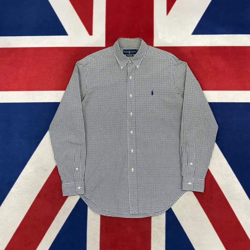 [BUNJANG] Polo Ralph Lauren Gingham Check Shirt / 폴로 깅엄체크 셔츠 M 실측 L