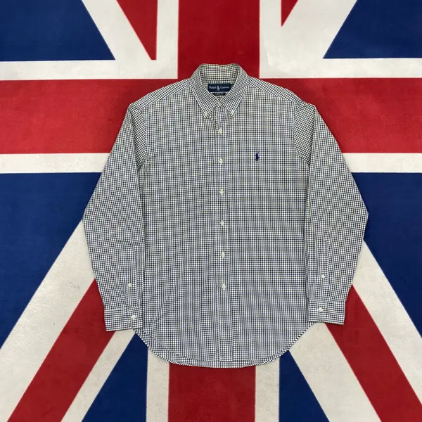 [BUNJANG] Polo Ralph Lauren Gingham Check Shirt / 폴로 깅엄체크 셔츠 M 실측 L