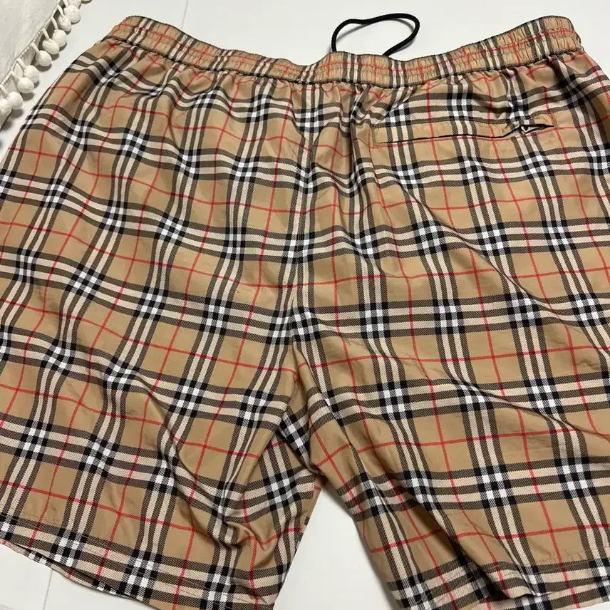 [BUNJANG] Burberry Check Swim Shorts (Waist 36-40) / 버버리 스윔팬츠 허리 36~40까지