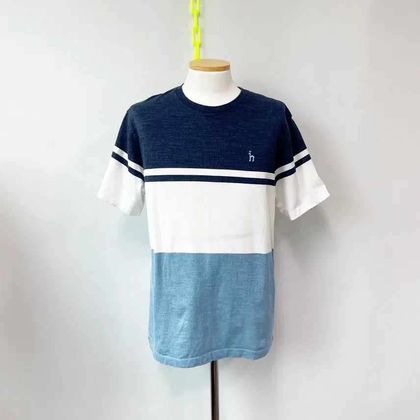 [BUNJANG] Hazzys Women's Casual Cotton Short-Sleeve T-Shirt Size 105 / 헤지스 여성캐주얼 면반팔 105