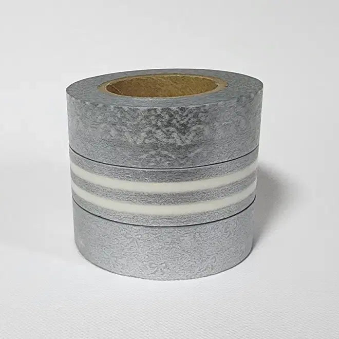 [BUNJANG] MARK'S Ruajidefu Ribbon Lace Masking Tape (Silver) / 막스 MARK'S 마스킹테이프 - 루아지데프 리본 레이스(실버)