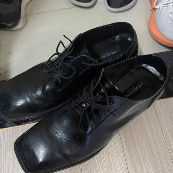 [BUNJANG] Humant Square Toe Derby Shoes / 후망 humant 스퀘어토 더비 300